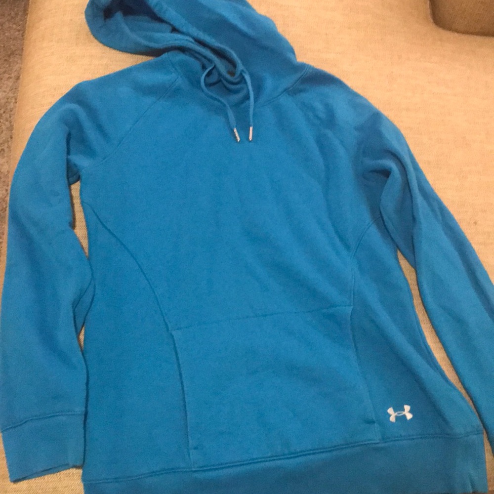 Under Armour ladies blue storm sweatshirt
